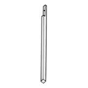Boulon à espagnolette DENI avec découpe 2000mm D.10mm galvanisé léger-4