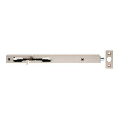 Boulon tubulaire L.250mm L.20mm H.15mm STA argent avec gâche