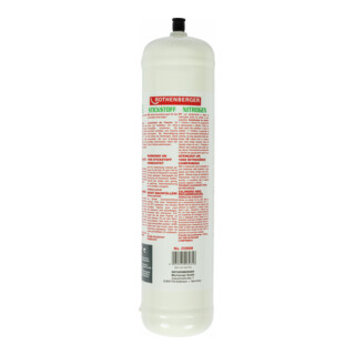 Bouteille d'azote Rothenberger 1kg, 950cm3, 110bar