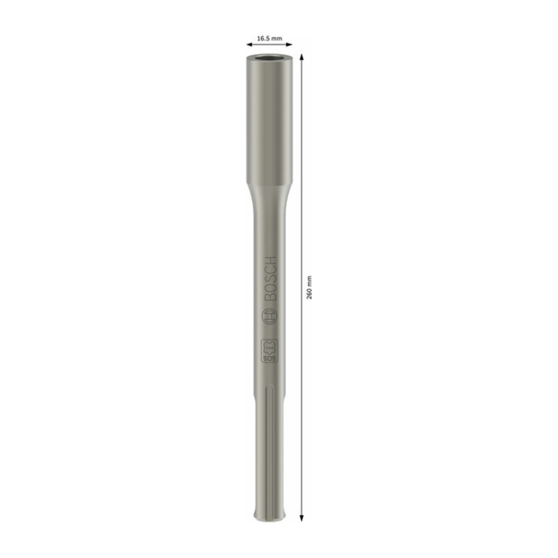 Bouterolle d’enfoncement SDS max 260 x 16,5 mm