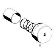 Bouton de commande rapide LINUS SC-V Eau froide à fermeture automatique / prémélangée W