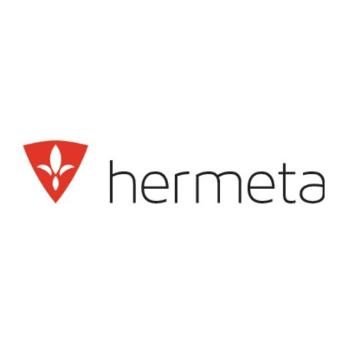 Bouton de meuble Hermeta 3753 Fonte alu noire avec vis M4x25mm