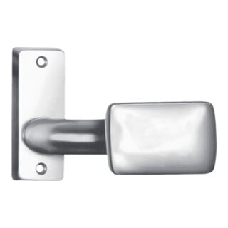 Bouton de porte AMF 485 métal léger F1/naturf.kkr.kkr.ktg.B.65mm H.44mm