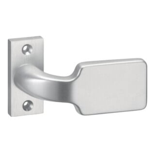 Bouton de porte profilé 1315/0000 Alu. F1 Réceptacle 8mm
