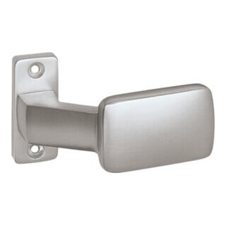 Bouton de porte profilé 1316/0000 Alu.F1 Fixation M12, couronné