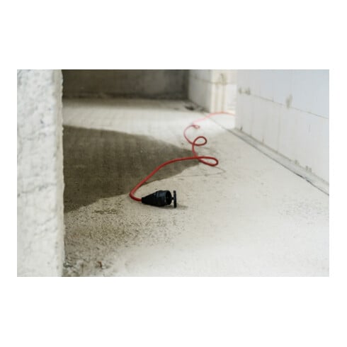 Bouwterreinverlengkabel IP44 25m rood H07RN-F 3G1.5