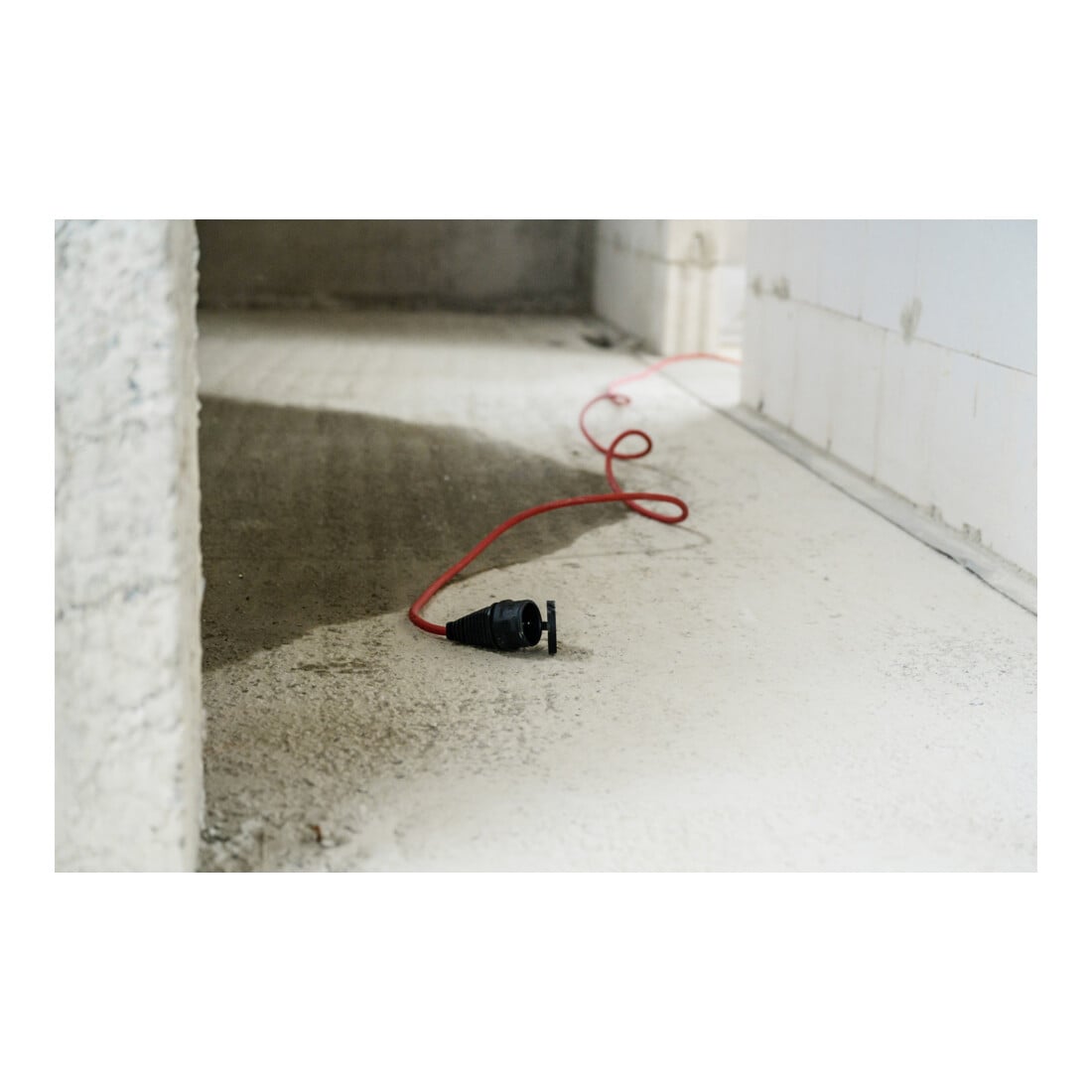 Bouwterreinverlengkabel IP44 25m rood H07RN-F 3G1.5