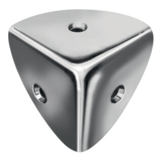 Box corner H.36mm S.0,9mm STA galv. forme haute Qté. Trous 3 Vormann
