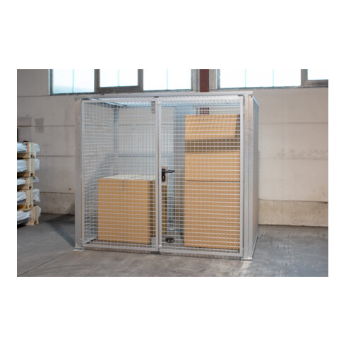 Box de stockage galvanisé à chaud Bauer Südlohn