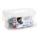 Moldex Box di protezione delle vie respiratorie A1B1E1K1 P3 R Dim. M, Serie 7000, gas organici, gas inorganici, gas acidi, ammoniaca e particelle EasyLock®-1