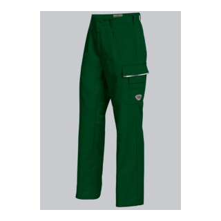 BP® Arbeitshose mit verdeckten Knöpfen, mittelgrün, Gr. 64, Länge n
