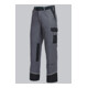 BP® Arbeitshose mit verdeckten Knöpfen und Kniepolstertaschen, dunkelgrau/schwarz-1