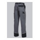 BP® Arbeitshose mit verdeckten Knöpfen und Kniepolstertaschen, dunkelgrau/schwarz-3