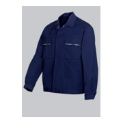 BP® Arbeitsjacke mit verdeckten Knöpfen, dunkelblau