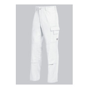 BP® Basic-Arbeitshose aus Baumwolle mit Kniepolstertaschen, weiß