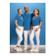 BP® Damen-Poloshirt, azurblau-4