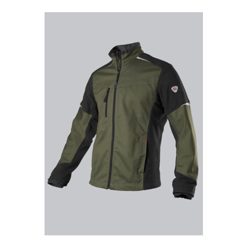 BP® Hybrid-Arbeitsjacke, oliv/schwarz