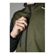 BP® Hybrid-Arbeitsjacke, oliv/schwarz-3