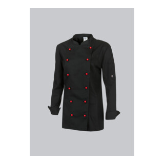 BP® Kochjacke für Damen, schwarz, Gr. 48