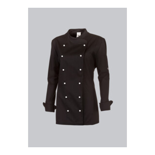 BP® Kochjacke für Damen, schwarz, Gr. L