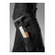 BP® Komfort-Arbeitshose mit Reflex und Kniepolstertaschen, schwarz, Gr. 50, Länge n