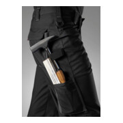 BP® Komfort-Arbeitshose mit Reflex und Kniepolstertaschen, schwarz-4