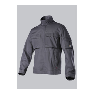 BP® Komfort-Arbeitsjacke mit Stretcheinsätzen, dunkelgrau/schwarz, Gr. 48/50, Länge n