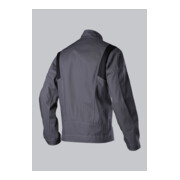 BP® Komfort-Arbeitsjacke mit Stretcheinsätzen, dunkelgrau/schwarz-3