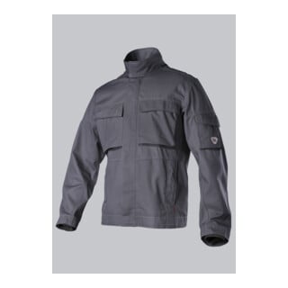 BP® Komfort-Arbeitsjacke mit Stretcheinsätzen, dunkelgrau/schwarz, Gr. 60/62, Länge n