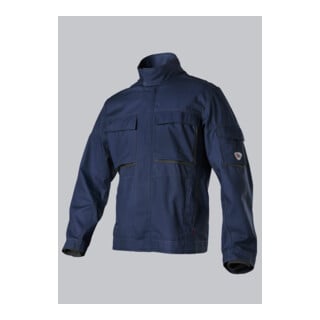 BP® Komfort-Arbeitsjacke mit Stretcheinsätzen, nachtblau/anthrazit, Gr. 48/50, Länge n