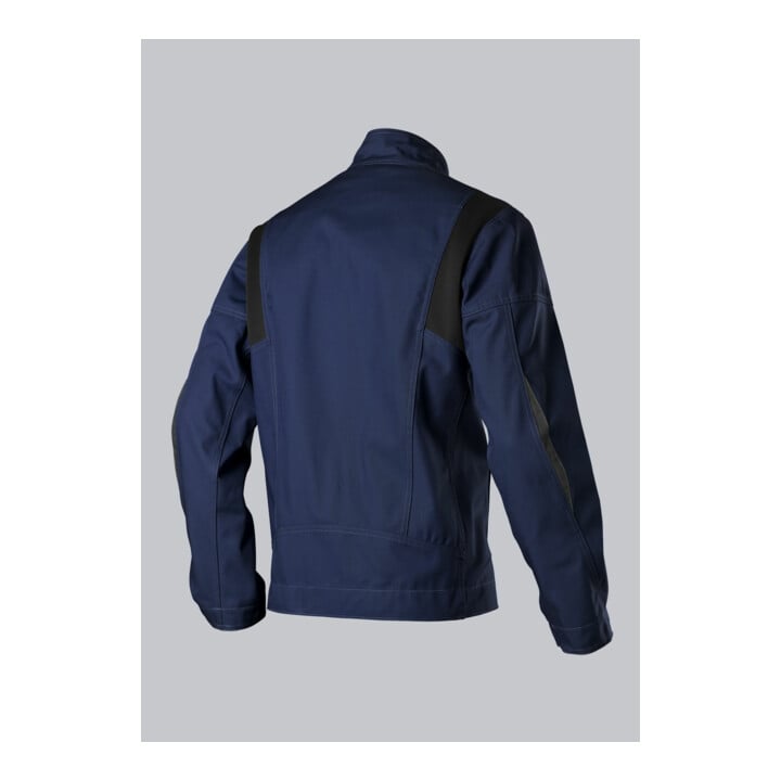 BP® Komfort-Arbeitsjacke mit Stretcheinsätzen, nachtblau/anthrazit, Gr. 48/50, Länge n