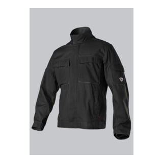 BP® Komfort-Arbeitsjacke mit Stretcheinsätzen, schwarz, Gr. 48/50, Länge n