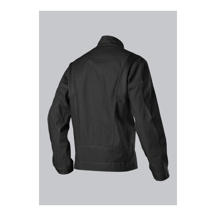 BP® Komfort-Arbeitsjacke mit Stretcheinsätzen, schwarz, Gr. 52/54, Länge n
