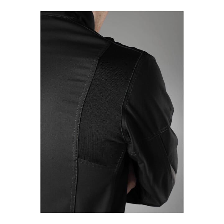 BP® Komfort-Arbeitsjacke mit Stretcheinsätzen, schwarz, Gr. 52/54, Länge n