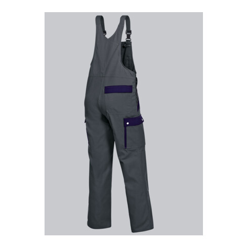 BP® Komfort-Cargo-Latzhose mit Kniepolstertaschen, dunkelgrau/dunkelblau