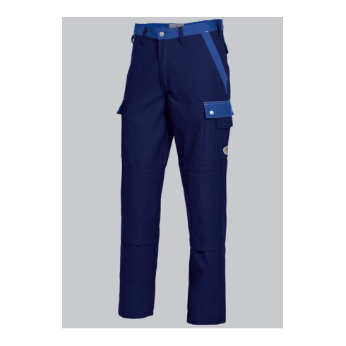 BP® Komfort-Cargohose mit Kniepolstertaschen, dunkelblau/königsblau