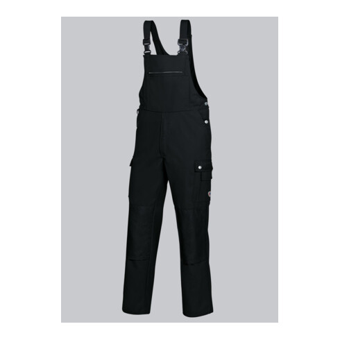 BP® Komfort-Latzhose mit Kniepolstertaschen, schwarz