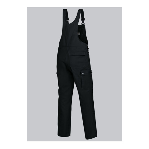 BP® Komfort-Latzhose mit Kniepolstertaschen, schwarz