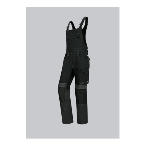 BP® Komfort-Latzhose mit Kniepolstertaschen, schwarz