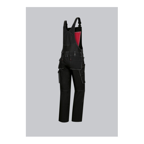 BP® Komfort-Latzhose mit Kniepolstertaschen, schwarz