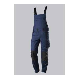 BP® Komfort-Latzhose mit Reflexelementen und Kniepolstertaschen, nachtblau, Gr. 50, Länge n