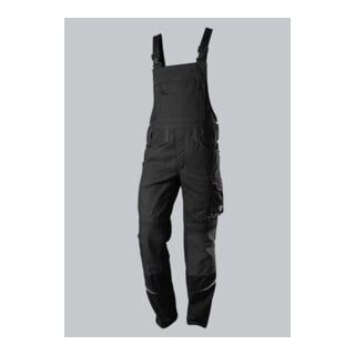 BP® Komfort-Latzhose mit Reflexelementen und Kniepolstertaschen, schwarz, Gr. 52, Länge n