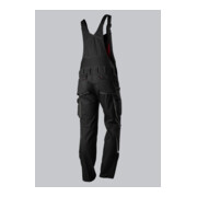 BP® Komfort-Latzhose mit Reflexelementen und Kniepolstertaschen, schwarz-4