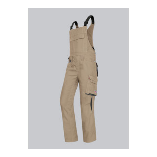 BP® Komfort-Latzhose, sahara/anthrazit, Gr. 54, Länge s