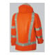 BP® Lange Warnschutz-Wetterschutzjacke, warnorange-3