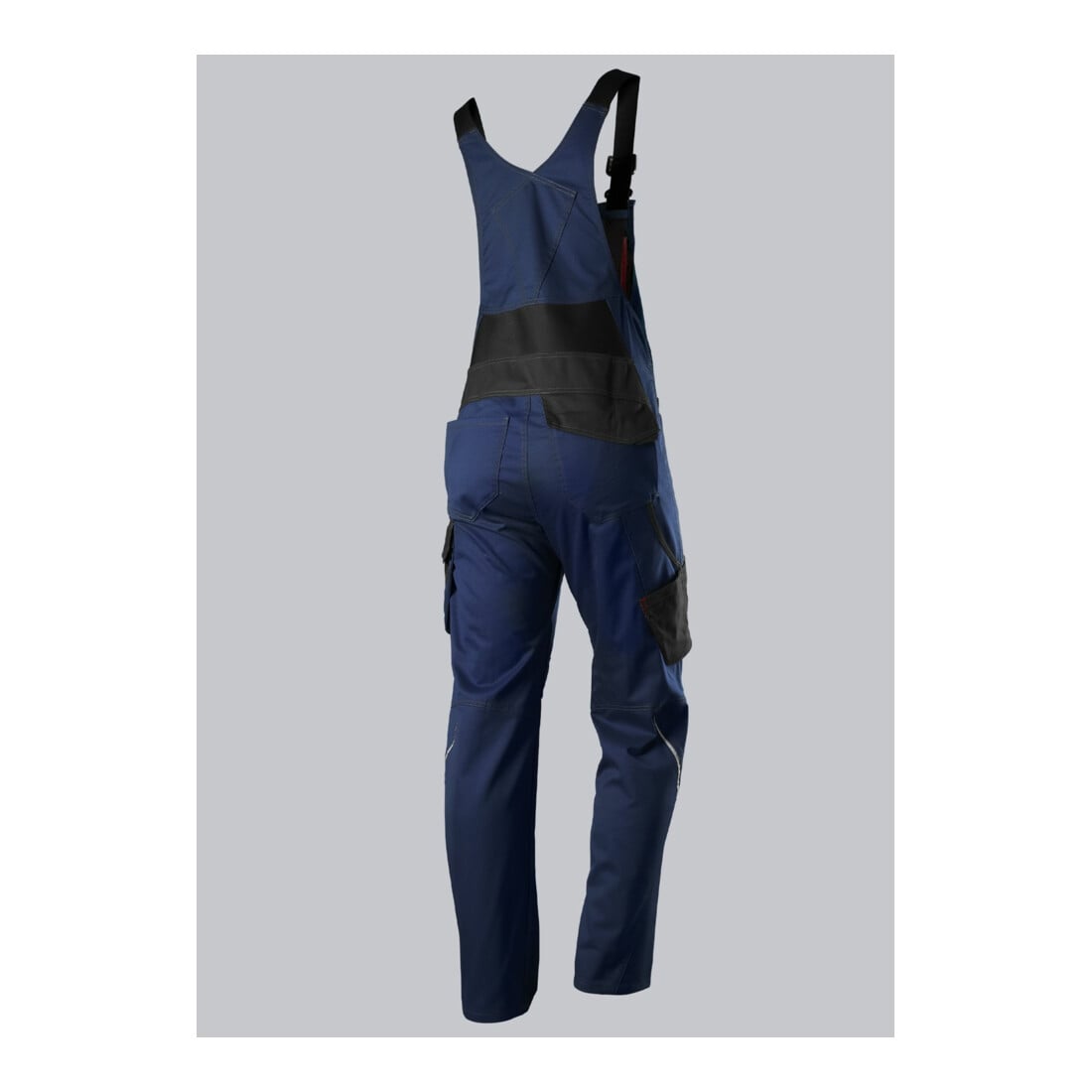 BP® Latzhose mit Kniepolstertaschen, nachtblau/schwarz