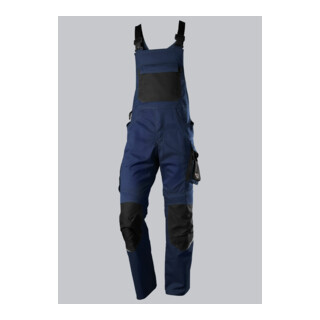 BP® Latzhose mit Kniepolstertaschen, nachtblau/schwarz