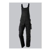 BP® Latzhose mit Kniepolstertaschen, schwarz, Gr. 44, Länge l