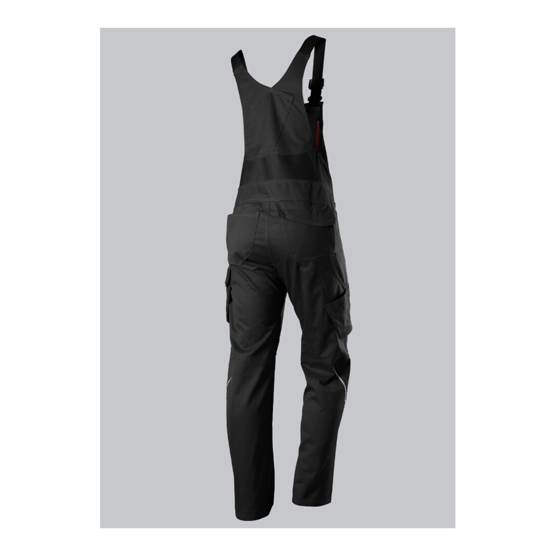 BP® Latzhose mit Kniepolstertaschen, schwarz