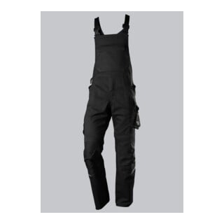 BP® Latzhose mit Kniepolstertaschen, schwarz, Gr. 58, Länge n